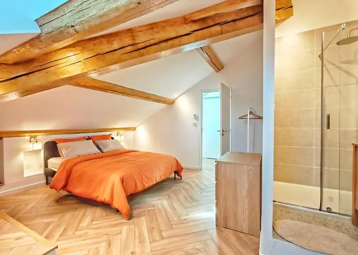 Le Quai Nimois Climatise Au Pied De La Gare דירה *